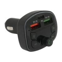 FM модулятор Voltronic Q7 з еквалайзером, 3.1A, PD18W, USB, TF Фото