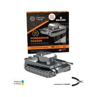 Конструктор Metal Time Коллекционная модель Ponderous Panzer Heavy Tank Т Фото