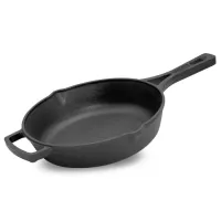 Сковорода Brizoll Monolith чавунна з литою ручкою 240х60 мм Фото