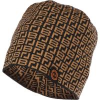 Шапка Brain з патерном 56 Black/brown Фото