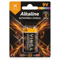 Батарейка Vinga 9V 6LR61 Alkaline Фото