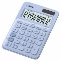 Калькулятор Casio MS-20UC-LB-W-EC, голубой Фото