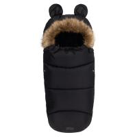 Зимний конверт MoMi Sleeping bag black Фото