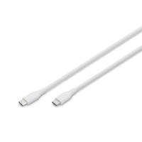 Дата кабель Digitus USB-C to USB-C 2.0m USB 2.0 60W silicone white Фото