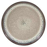 Тарелка Ardesto Bolzano, 20.3см, кераміка, чорно-коричневий Фото