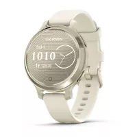 Смарт-годинник Garmin Lily 2 Active, Lunar Gold/Bone, Silicone, Фото