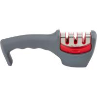 Точилка для ножей Tefal Fresh Kitchen, нержавіюча сталь, пластик, сірий Фото