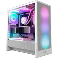 Корпус для ПК NZXT H5 Flow RGB Compact All White Фото