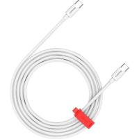 Дата кабель Canyon USB-C to USB-C 2.0m CC60AB 60W Braided White Фото