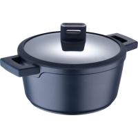 Кастрюля MasterPro Indigo з кришкою 24 см 4,5 л Фото