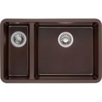 Мийка кухонна GRANADO Under top DOUBLE marron Фото