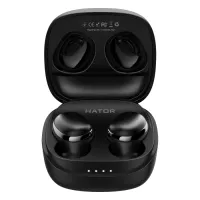 Навушники Hator Hyреrpunk Truedots SyncHUB Black Фото