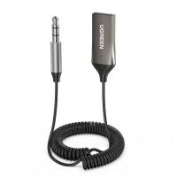 Bluetooth трансмиттер Ugreen Bluetooth 5.0 Aux with mic CM309 UGREEN Black Фото