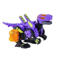 Трансформер Dinoster Динозавр - Пурпурный Раптор-бот Фото