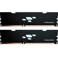 Модуль памяти для компьютера Prologix DDR5 32GB (2x16GB) 6000 MHz Black Фото