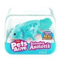 Інтерактивна іграшка Pets & Robo Alive S1 Аксолотль (бірюзовий) Фото