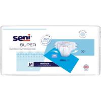Підгузки для дорослих Seni Super Medium 75-110 см 30 шт Фото