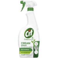 Спрей для чистки кухни Cif Cleanboost Cream Spray Для разных видов поверхност Фото