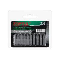 Набор бит Toptul 1/4" L25мм PH2 10шт. Фото