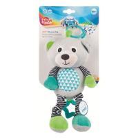 Брязкальце Canpol плюшева музична BEARS сіра Фото