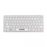 Клавіатура Maxxter KBW-C01S-UA Wireless UA White Фото