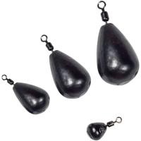 Грузило DS Джиг-ріг з вертлюгом чорний 2г (7 шт/уп) Фото