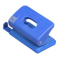 Діркопробивач Buromax пластиковий, до 10 аркушів, 120 х 58 х 59 мм, сині Фото