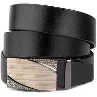 Ремень Vintage С автоматической пряжкой с узором Черный Фото