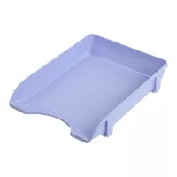 Лоток для бумаг Buromax горизонтальный, сиреневый Фото