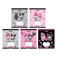 Зошит Kite Kuromi, 18 аркушів, клітинка Фото