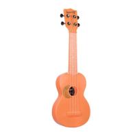 Укулеле Kala Waterman Fluorescent Orange Soprano Ukulele Фото