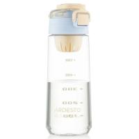 Пляшка для води Ardesto Duo 720мл блакитний, бежевий Фото