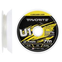 Флюорокарбон Favorite U1 FC 7m 18/0.70mm 63.1lb/28.64kg Фото