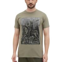 Футболка Sol's Imperial Knight Death and the Devil хакі XL Фото