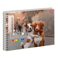 Альбом для малювання Yes А4 30 Спіраль Travel friends Фото