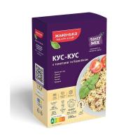 Крупа Жменька Кус-кус с томатами и базиликом 200 г Фото