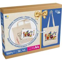 Набор для творчества Rosa Talent екосумка-розмальовка, Funny Birds, 38х42 см Фото