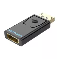 Перехідник Vention DP Male to HDMI Female black Фото