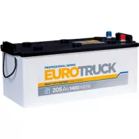 Акумулятор автомобільний EUROTRUCK 6СТ-205АЗ (3) (B) 1400А 12V (E) Фото