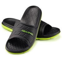Шлепанцы Aqua Speed Aspen 534-07 чорний, жовтий 45 Фото