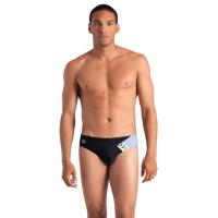 Плавки Arena Stripe Swim Briefs 007929-550 чорний, сірий 100 Фото