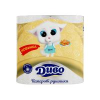 Бумажные полотенца Диво С ароматом свежего печенья 2 слоя 2 рулона Фото