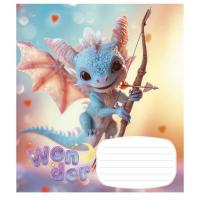 Тетрадь Школярик Wonderful 12 листов клетка Фото