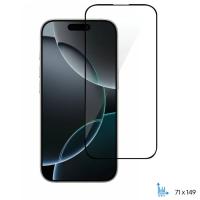 Стекло защитное 2E Apple iPhone 16 Pro(6.3) 2.5D FCFG black Фото