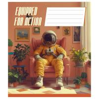 Зошит Школярик Equipped for action 36 аркушів клітинка Фото