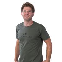 Футболка Sol's Imperial 190 I'am Ukrainian хакі L Фото