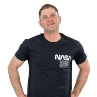 Футболка Sol's Imperial 190 Nasa Worm насичений чорний XXL Фото