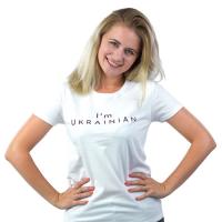 Футболка Sol's Pioneer Women I'am Ukrainian білий XL Фото