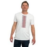 Футболка Sol's Regent Вишиванка вертикально білий L Фото