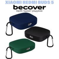 Чохол для навушників BeCover Silicon для Xiaomi Redmi Buds 5 Deep Blue Фото